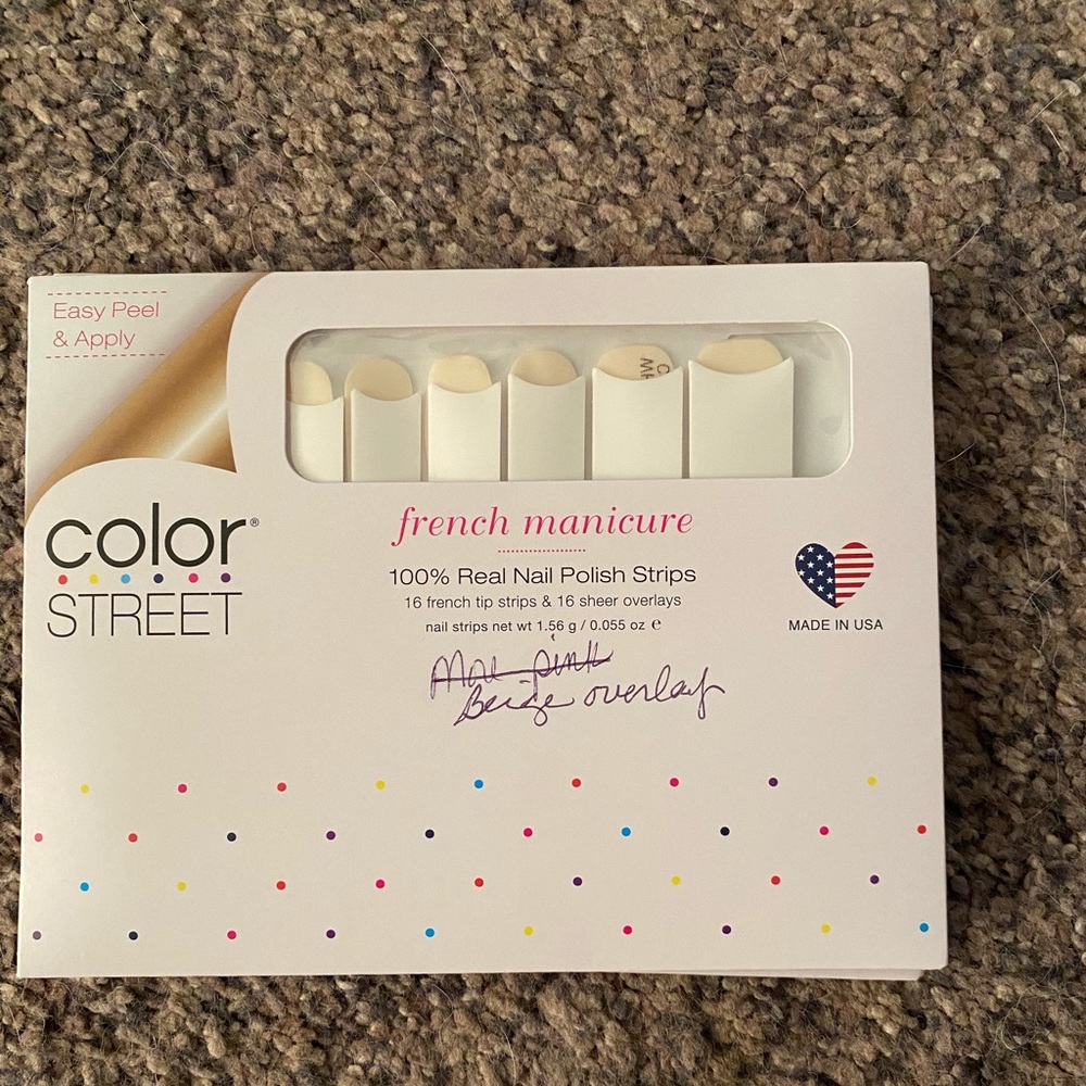 Color Street French Manicure set